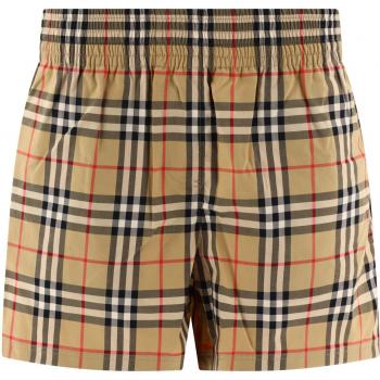 Burberry Women's Audrey Shorts in Beige, Size 6, Style Number 8083147