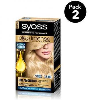 Syoss Oleo Intense Ammonia-Free Permanent Hair Color 12.0 Extreme Lightening (5 Pack)