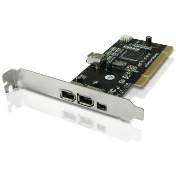 Conceptronic CI3PSERPAR - Tarjeta PCI con 2 Puertos Serie + 1 Puerto Paralelo