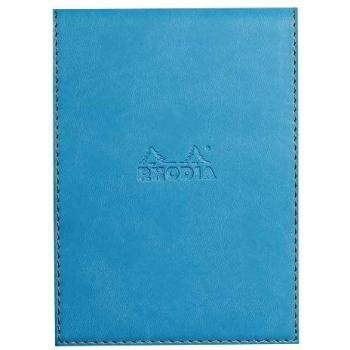 Funda porta-bloc + bloc - Rhodia 138107C - Cuadricula (5x5mm) - 11,5 x 15,8 + bloc N°13