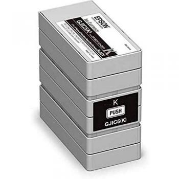 Epson GJIC5(K) Ink Cartridge for ColorWorks C831 and GP-M831 (Black)