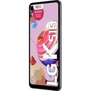 Móvil LG K51s Titan 64GB Dual-SIM 4G, Pantalla HD+ 6.55, Octacore, 3GB RAM, Cuádruple Cámara 32MP y Selfie de 8MP