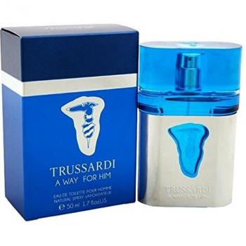 Trussardi A Way For Him Eau De Toilette Spray 50ml - Fresh and Masculine Fragrance