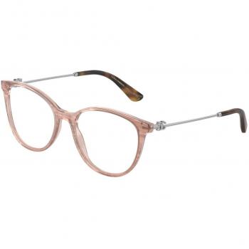 Dolce & Gabbana Gafas Graduadas DG 3363 3411 Armazones para Mujer Marrones Lentes Recetados 54