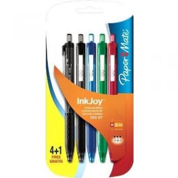 PaperMate Inkjoy 300 - Bolígrafo retráctil de punta de bola