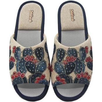 Zapatilla hogar Devalverde para mujer 1551 color marino