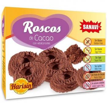 Sanavi Harisin Roscos de Cacao Sin Gluten 150g