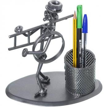 Figura Decorativa Metal Alexandra House Living