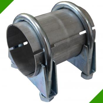 60 x 100 Tubería Reparación Conector Tubo de escape sistema de escape abrazaderas