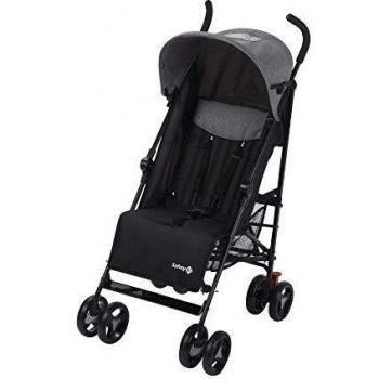 Safety 1st Rainbow Silla de Paseo ultraligera pesa solo 6,6 kg, Plegable y compacta, Reclinable de multi posiciónes, reposapiés adjustable, color black Chic