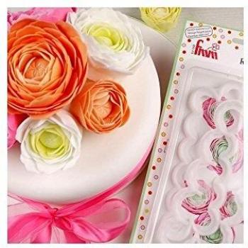 FMM The Easiest Ranunculus Ever Flower Cake Decoration Paste Icing Cutter Set