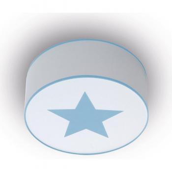 Lámpara plafón infantil de techo azul · Notte L591T Alondra