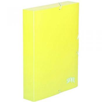 Carpeta Archivador de Proyectos Soft 5 cm Color Amarillo