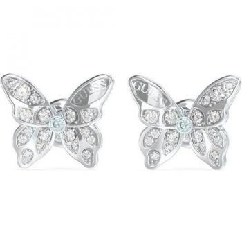 Pendientes Guess Chrysalis JUBE04108JWRHT-U de acero plateado
