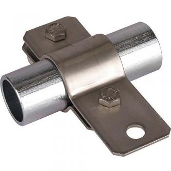 Earthing Pipe Clamp 21mm with Hole D 11mm - Model 410319