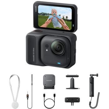 Cámara Deportiva Insta360 GO Ultra Creator Bundle 4K UHD WiFi Bluetooth Negra