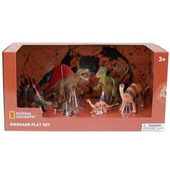 National Geographic Wenno USA Dinosaurs 6 Piezas Play Set