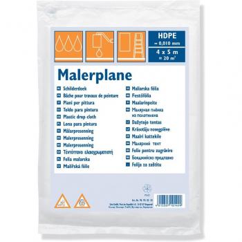 Cubierta Protectora HDPE 10 µm Transparente 4 x 12,5 m - 50 m²