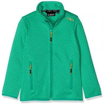 CMP Chaqueta de forro polar para niña, Niñas, Chaqueta de forro polar., 39H7955, Mint/Aquamint, 110
