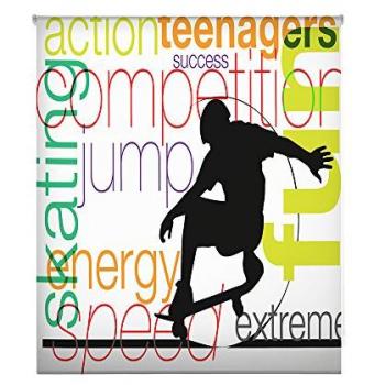 Estor Enrollable Traslúcido Estampado Digital Juvenil 80x180 cm HAPPYSTOR HSCJ6047