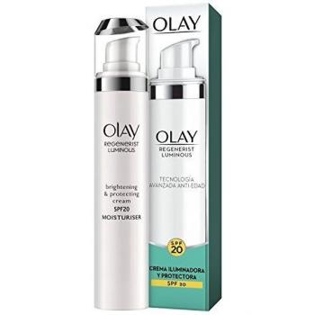 Olay Regenerist Luminous Hidratante con SPF20, Hidratante con protección solar y niacinamida, 50 ml