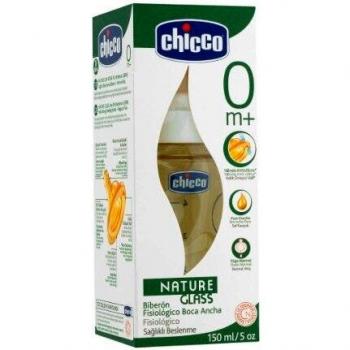 Chicco Nature Glass Baby Bottle 150ml