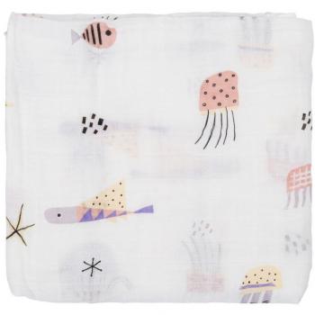 Paños de muselina marca Bimbi Dreams. Modelo MUSELINA BAMBU 120X120 564 MARINE 396 01