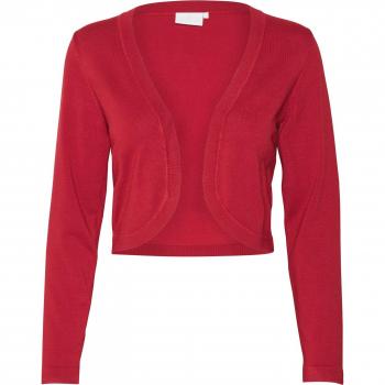 Kaffe Astrid Women's Red Cardigan with Shawl Collar, Size S