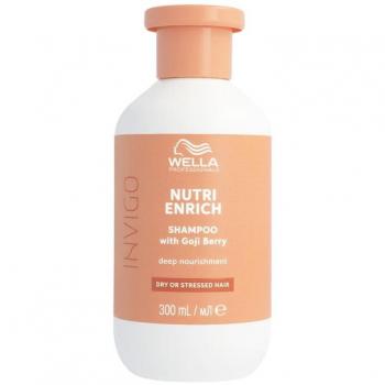 WELLA Professionals Invigo Nutri Enrich Hair Shampoo 300 ml for Dry and Damaged Hair