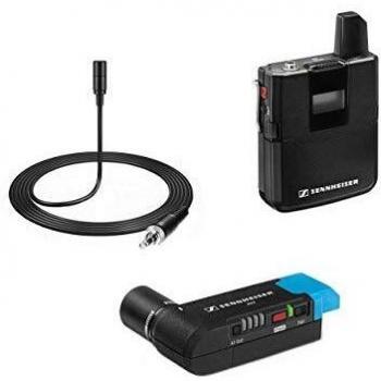 Set de Micrófono Lavalier Inalámbrico Digital Sennheiser AVX-MKE2 Pro