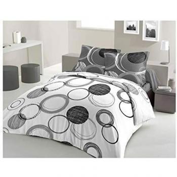 Funda Nórdica Lovely Home Audace Antracita 240 x 260 cm