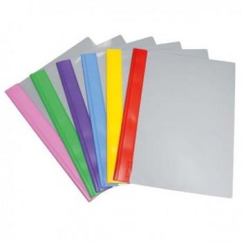 Dossier Herraje PVC Folio Azul GrafoPlast Fastener A4