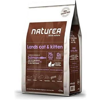 NATUREA Terrenos carne y pescado 350 gr Comida seca sin grano gato