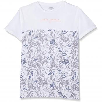 NAME IT Nitkiego Ss Top Nmt, Camiseta para Niños, Blanco