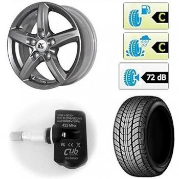 Tuning Heads/RC de diseño/hankook 558230. dk.wrdks de RC F12-RC24-C-18 - de TM de 6516 - 10555 4 x Ruedas de invierno con TPMS Sensores Completo gewuchtet y montado en