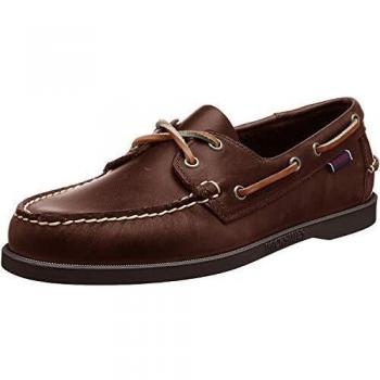 Sebago Portland Waxed Leather Boat Shoes