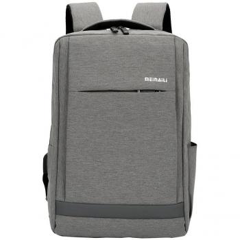 LITTHING Mochila Negocio para Portátil Impermeable Antirrobo gran capacidad con puerto de carga USB y interfaz de auriculare para hombres mujeres