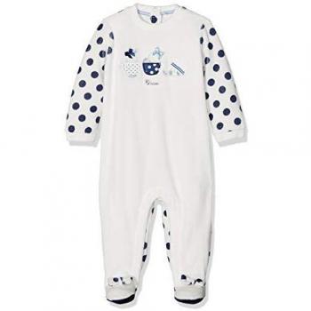 Chicco 09021698000000-038 Mono Corto, Multicolor White E Blue 038, 50 cm para Bebés