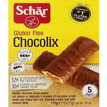 Dr. Schar Barritas de Chocolate - 5 Barritas