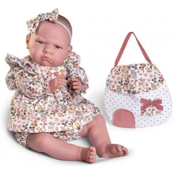 Muñeca Mi Primer Reborn Berta con Bolsita Casita