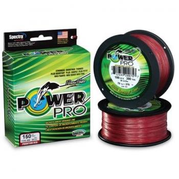 Power Pro Línea Trenzada Spectra 2740 M - Tresse 4 Brins Vermillion Red 2740m - Diámetro 0,23mm - Resistencia 15Kg