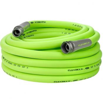 Flexzilla Garden Hose 5/8in x 50ft with 3/4in GHT Fittings, Medium Duty Premium Grade