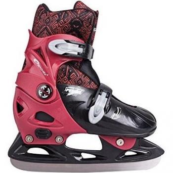 Patins à glace pour enfants, größenverstellba Peewee Rouge Spokey, 33-36
