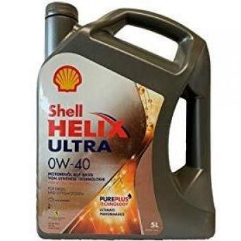 Aceite de motor SHELL Helix Ultra 0W40, 4L, sintético, adecuado para motores de gasolina y diésel, proporciona protección superior contra el desgaste, excelente limpieza del motor y rendimiento en condiciones extremas