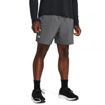 Under Armour Men's Launch 7 Elastic Waist Shorts - Smoke Grey - XL