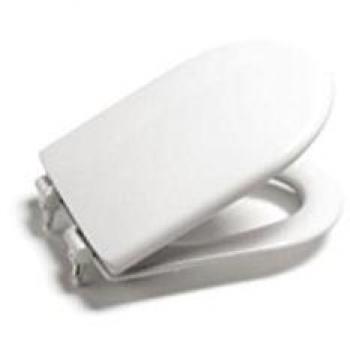 Roca A801360174 Pint Meridian Pergamon - Asiento y Tapa de Inodoro, Beige Claro
