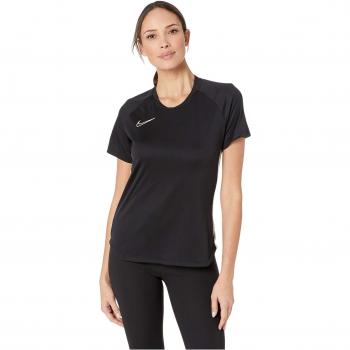Nike W NK Dry ACDMY Top SS T-Shirt, Mujer, Negro, S