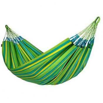 Brisa Lime Classic Double Hammock - Outdoor Durable Relaxation