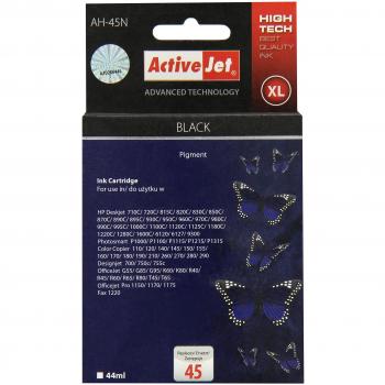 Activejet AH-45N Cartucho de Tinta Compatible Alto Rendimiento (XL) Negro 1 pieza(s)