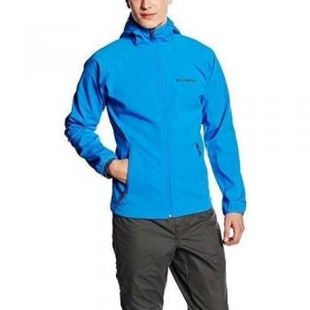 Columbia Hombre Softshell Whisper Creek, hombre, color azul, tamaño M